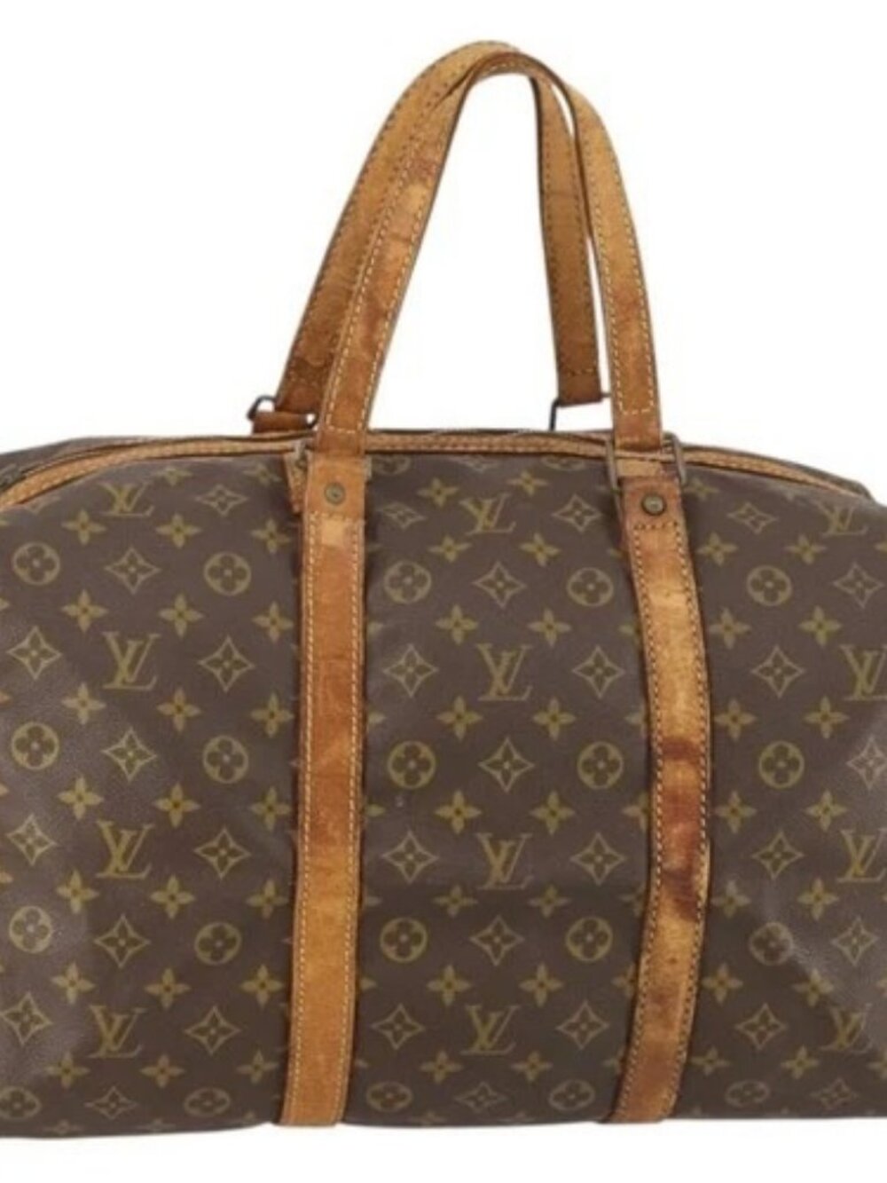 LOUIS VUITTON Monogram Sac Souple 45 Boston Bag M41624 LV Auth 148049 - Picture 1 of 16